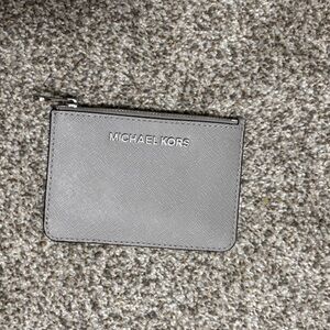 Michael Kors Gray Card Holder